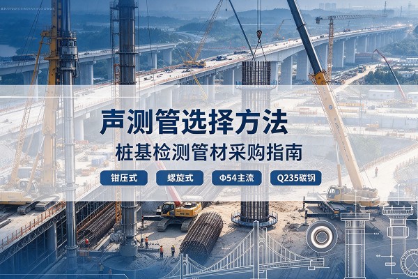湛河声测管选型标准