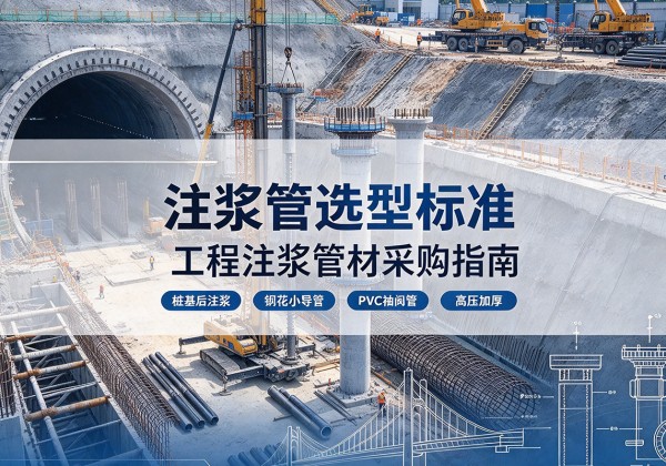湛河注浆管选型标准